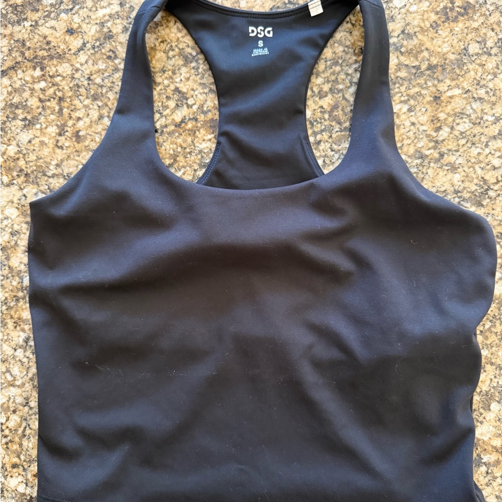 DSG Women's Sleek Black Tank Top